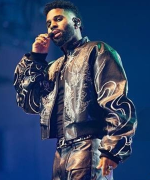 Utilita Arena Cardiff Jason Derulo jacket with modern fit and premium stage-performance fashion appeal