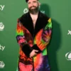 “Jason Kelce The New Heights party coat, stylish celebrity-inspired outerwear for fans and special events.”