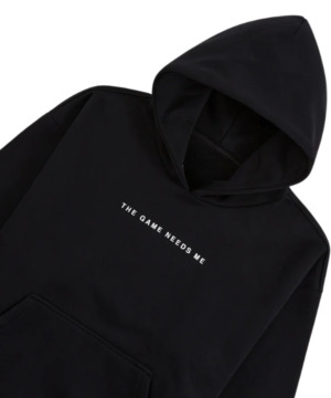 Super Bowl LX Jay-Z black hoodie with statement print and casual fashion appeal from NFL game day look