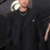 Justin Bieber 68th GRAMMY Awards blazer featuring sleek red carpet style and celebrity-inspired tailoring