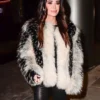 Kyle Richards NYC 2026 fur jacket, stylish celebrity-inspired luxury outerwear
