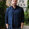 Liam Hemsworth Australian Open 2026 jacket featuring a modern athletic design with refined celebrity outerwear styling