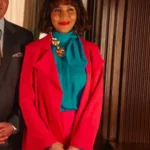 Lisa Todd Wexley And Just Like That S02 Pink Coat