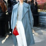 Louisa Jacobson Calvin Klein Fashion Show Coat