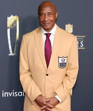 Lynn Swann Pro Football Hall of Fame blazer, iconic NFL legend memorabilia honoring Hall of Fame inductee