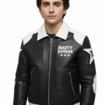 Marty Supreme Black Bomber Jacket