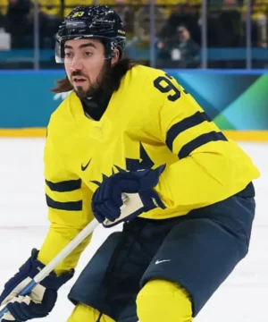 Team Sweden Mika Zibanejad ice hockey jersey premium men’s national team replica jersey