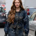 Milan Fashion Week Larsen Thompson Denim Jacket