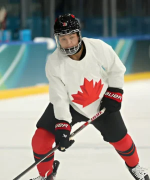 “Team Canada Winter Olympics 2026 jersey with premium fabric, national maple leaf styling, and athletic fit.”