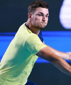 Telcel ATP 500 Acapulco shirt worn by Miomir Kecmanovic breathable athletic sportswear