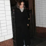 Natalie Portman London 2026 Black Coat