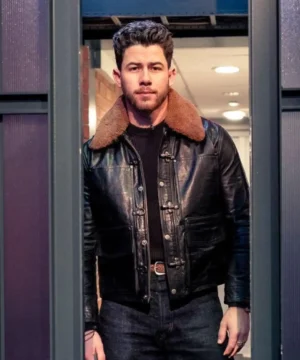 “Nick Jonas Late Night With Seth Meyers Season 13 jacket, stylish celebrity-inspired outerwear for fans and collectors.”