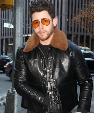 “Official Nick Jonas S13 jacket from Late Night With Seth Meyers, premium casual jacket in modern design.”