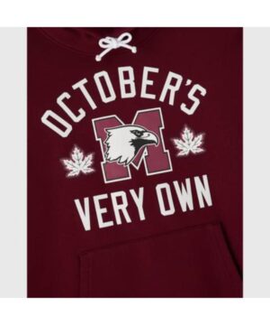 OVO x McMaster University hoodie designed with soft fabric, ribbed cuffs, and versatile everyday streetwear look