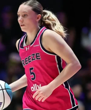 Celebrity-style Paige Bueckers jersey showcasing statement design and comfortable athletic wear