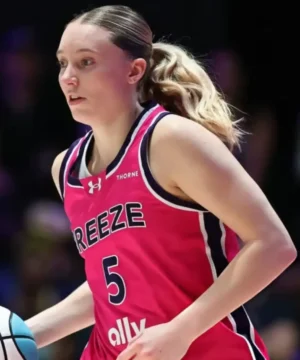 BREEZE basketball jersey by Paige Bueckers with modern fit, breathable fabric, and sporty fashion appeal