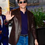 Paul Anthony Kelly NBC Studio Leather Blazer