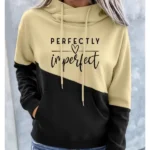 Perfectly Imperfect Two-Tone Hoodie