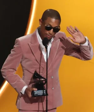 68th GRAMMY Awards Pharrell Williams blazer with modern cut and premium event fashion appeal