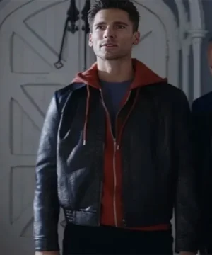 The Reluctant Royal movie leather jacket Andrew W. Walker premium men’s stylish biker coat