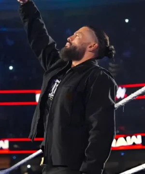 Roman Reigns Monday Night RAW 2026 jacket featuring bold WWE-inspired design and premium fan outerwear styling