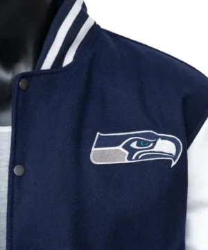 Seattle Seahawks 50th Season commemorative outerwear with soft lining perfect for game day