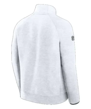 Seattle Seahawks Super Bowl LX Opening Night media tech fleece half-zip top with team colors and comfortable fit
