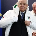 Sergio Mattarella Milano Cortina 2026 Winter Italian Olympic Jacket