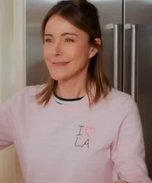 Shrinking S03 Liz I Heart LA sweatshirt featuring bold graphic design and premium casual streetwear style