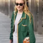 Sophie Turner Green Blazer