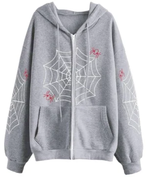 Far From Home Spider-Man hoodie with classic red and black colors, perfect for Marvel fans and everyday comfort