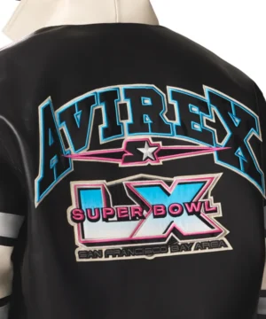 Limited-style Avirex x Starter Super Bowl LX jacket with heritage sports aesthetics and modern streetwear influence