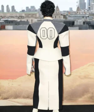 Teyana Taylor One Battle After Another long coat designed for a bold look, stylish winter wear, and statement outerwear fashion