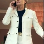 The Girlfriend Robin Wright White Jacket
