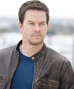 The Italian Job Charlie Croker leather jacket in classic brown with vintage biker style and cinematic design