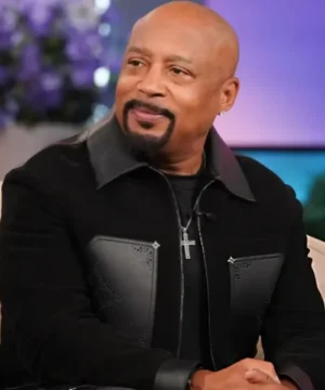 Daymond John jacket from The Jennifer Hudson Show, stylish celebrity TV appearance outerwear