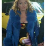 The Lincoln Lawyer S04 Becki Newton Fur Trim Leather Coat