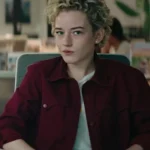 The Royal Hotel Julia Garner Red Jacket