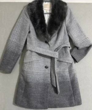 “The Today Show 2026 Dylan Dreyer ombre coat, elegant celebrity-inspired coat with modern gradient design.”