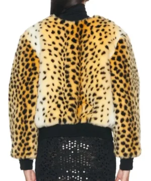 Lisa Rinna The Traitors USA Season 4 cheetah bomber jacket trendy animal print outerwear