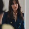 The White Lotus Season 2 Valentina blue blazer featuring elegant tailoring and TV-inspired fashion style