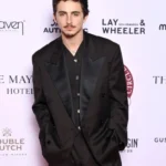 Timothée Chalamet 46th Critics’ Circle Film Awards Blazer