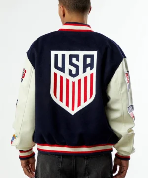 Pacsun x Jeff Hamilton US Soccer jacket designed with vibrant graphics and versatile casual wear