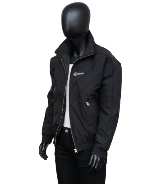Willy Chavarria athletic track jacket combining comfort fit with high-end designer detailing