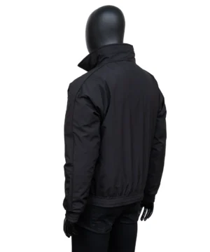 Willy Chavarria sports track jacket showcasing minimalist branding and contemporary fashion appeal