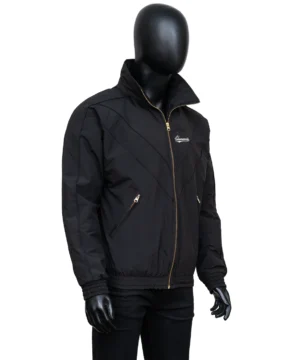 Designer Willy Chavarria track jacket with athletic styling and premium fabric construction