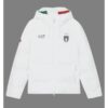 Winter Olympics 2026 Team Italy puffer jacket featuring official national colors and premium insulated outerwear