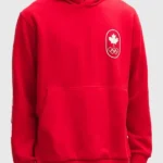 Winter Olympics 2026 Team Canada Red Hoodie