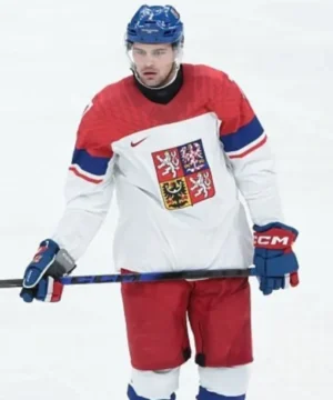 Winter Olympics 2026 Team Czech Republic Ice Hockey Jersey