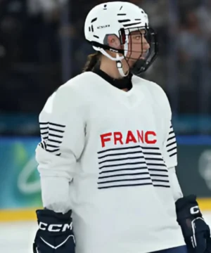 “Team France Winter Olympics 2026 sports jersey, lightweight and breathable shirt for fans and Olympic events.”